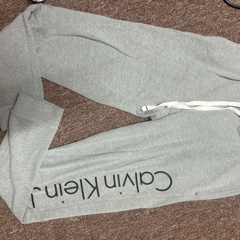 Calvin Klein Heather Gray Sweatpants